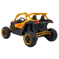 Auto na akumulator dla dzieci Buggy SP SUPER 66 Żółty KKL-808